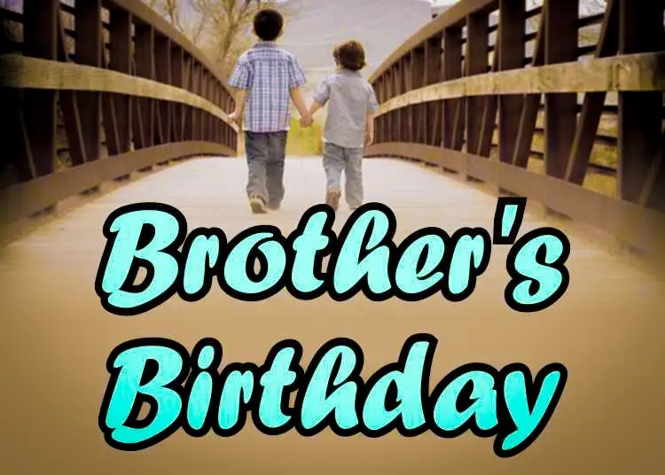 Birthday Status For Brother in Hindi